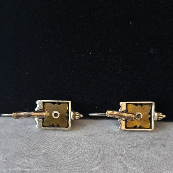 Brighton Silver and Gold Earrings - Picture 4 of 6